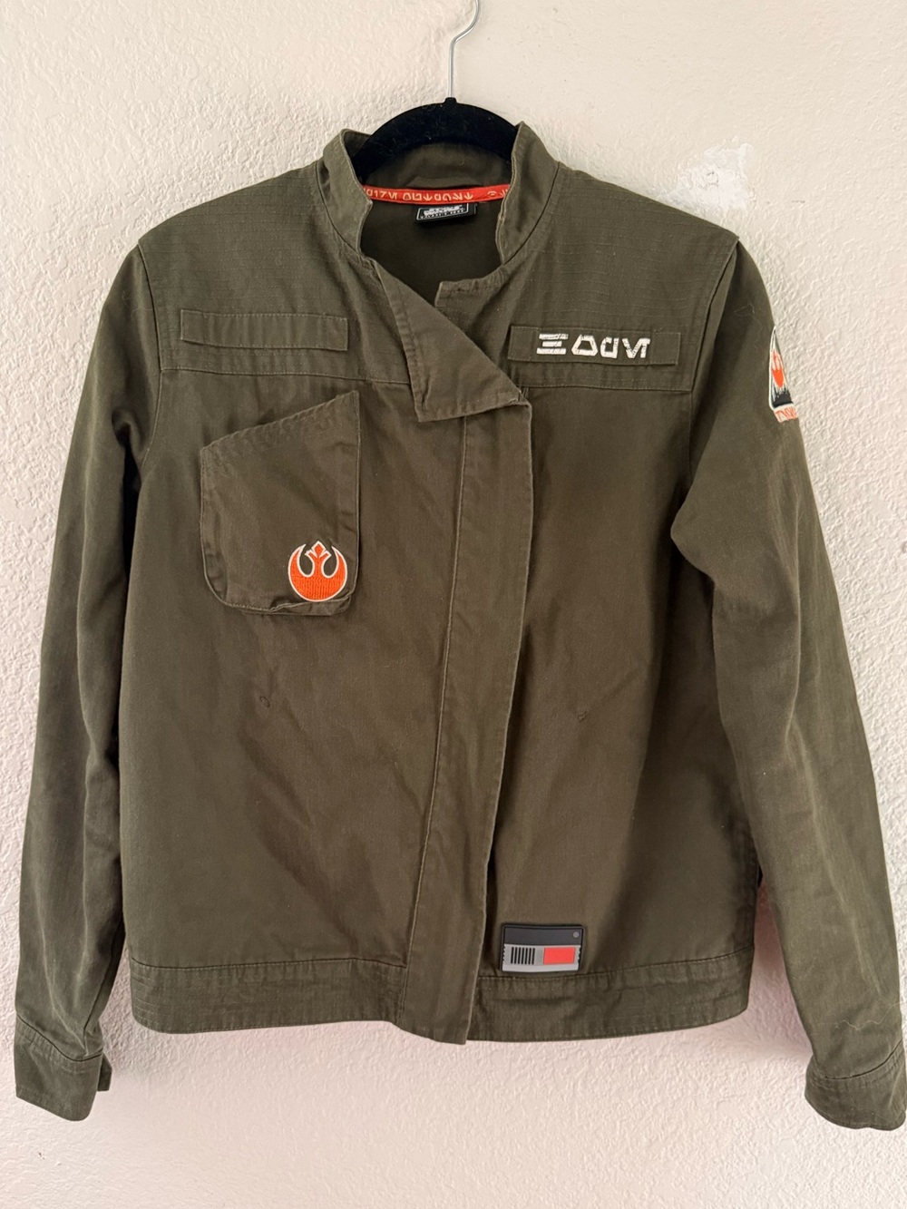 Disney Parks Star Wars Galaxy's Edge Resistance Logo military jacket